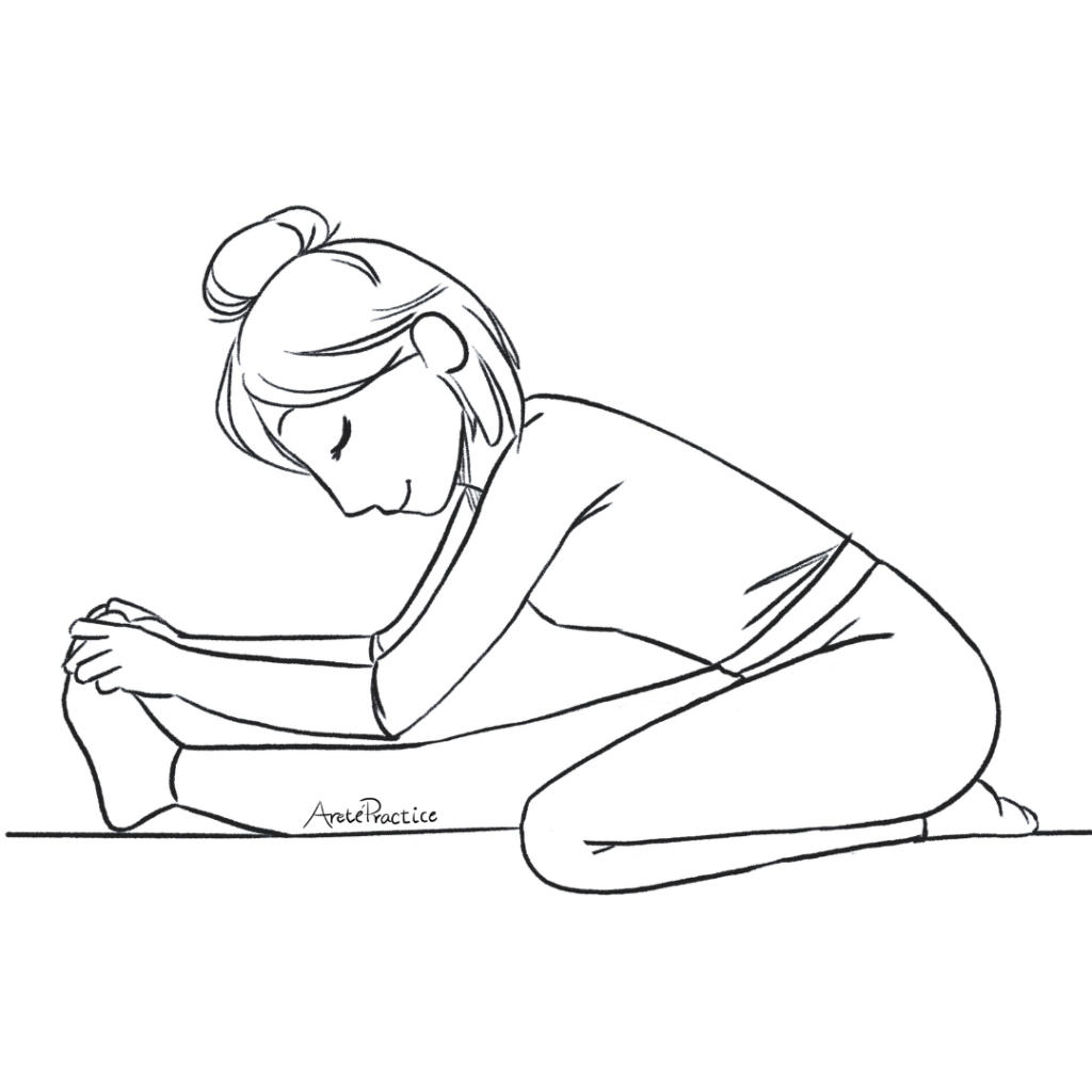 Helen doing Mahan Mudra