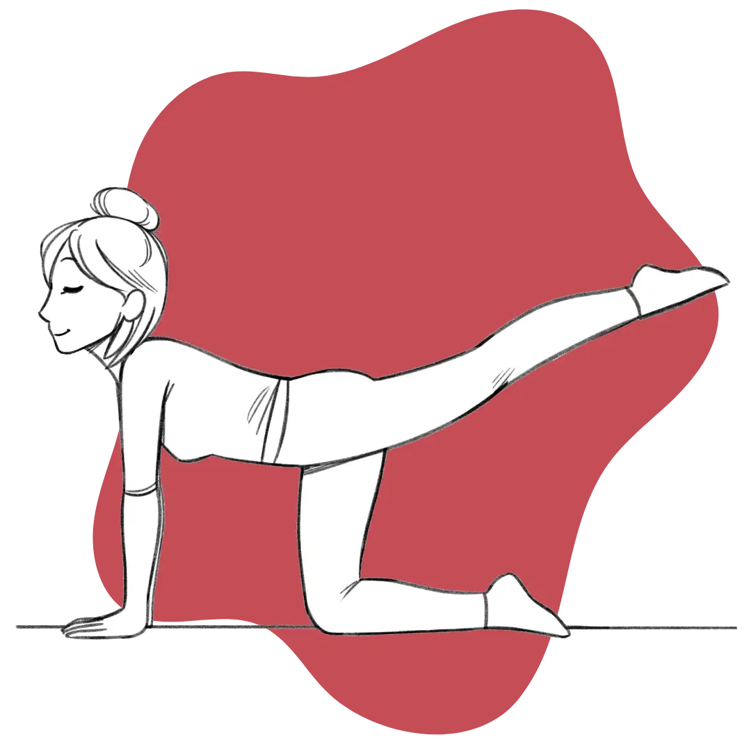 Illustration of Helen doing the Kriya for Morning Sadhana Featured Image