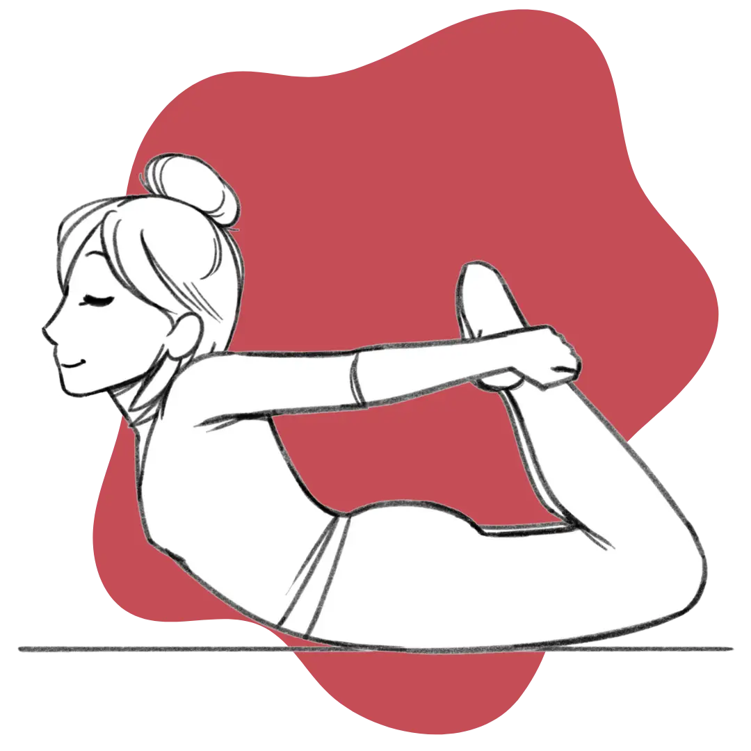Illustration of Helen doing the Lower Triangle Liberation Featured Image