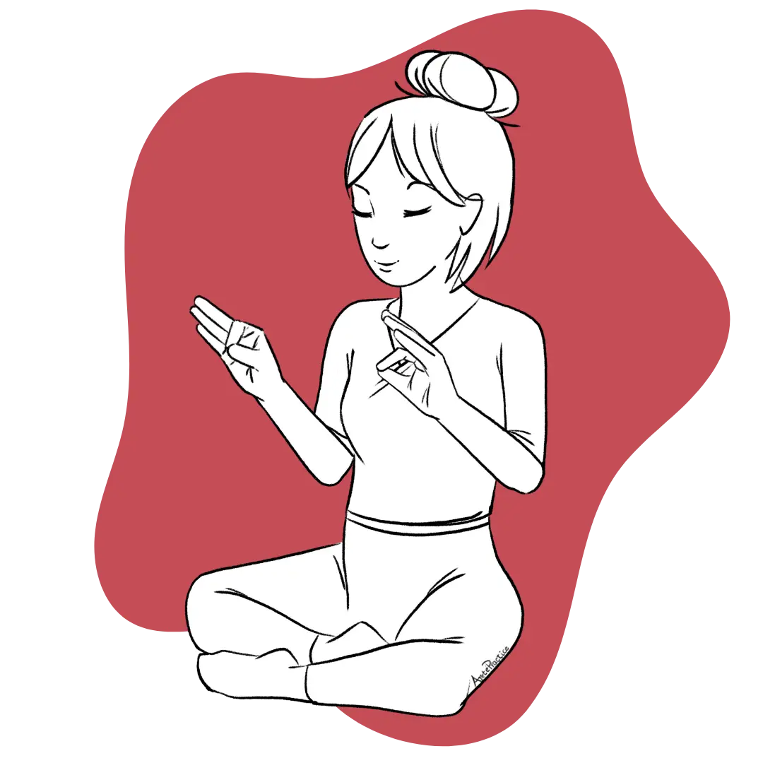 Illustration of Helen doing the Act, Don't React featured Image
