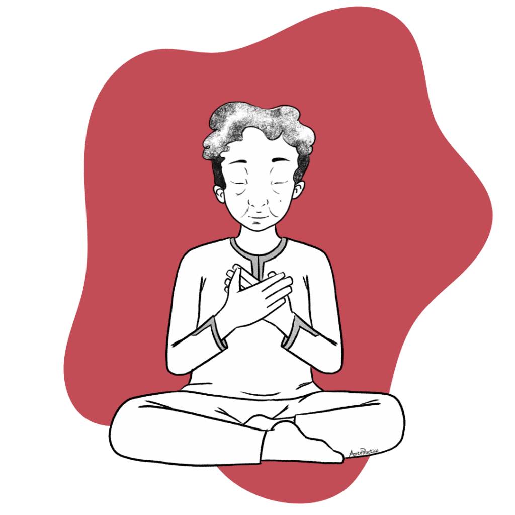 Illustration of Kramer doing the