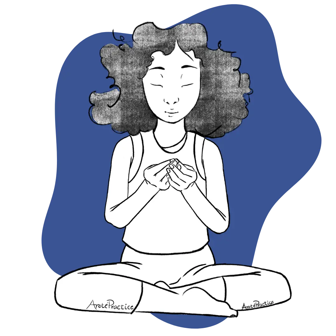 Illustration of Susan doing the