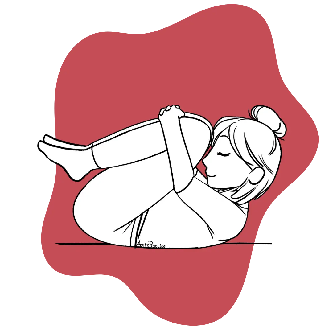 Illustration of Helen doing the Awakening  to Your Ten Bodies Featured Image