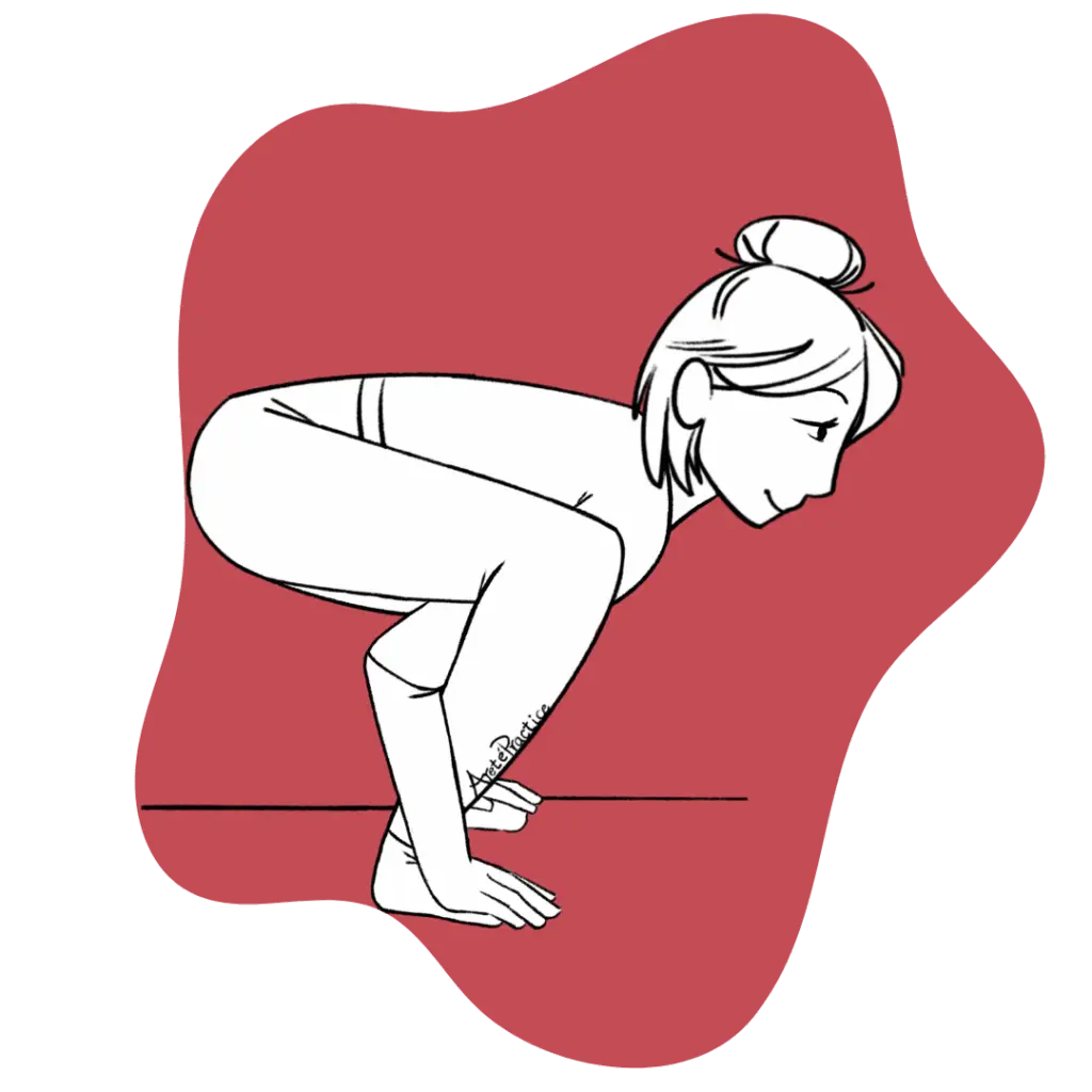 Illustration of Helen doing the Kriya for Balancing the Chakras & Corresponding Organs Featured Image
