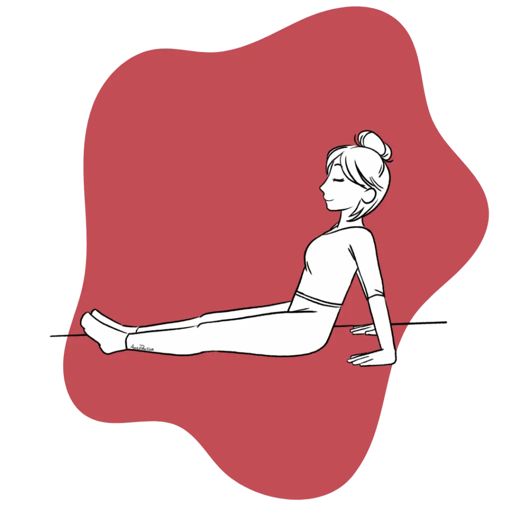 Illustration of Helen laying down and doing the Kriya for Inner and Outer Vision Featured Image