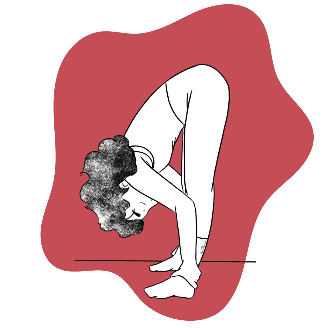 Illustration of Susan standing doing the For the Creative System and Higher Self Esteem Featured Image